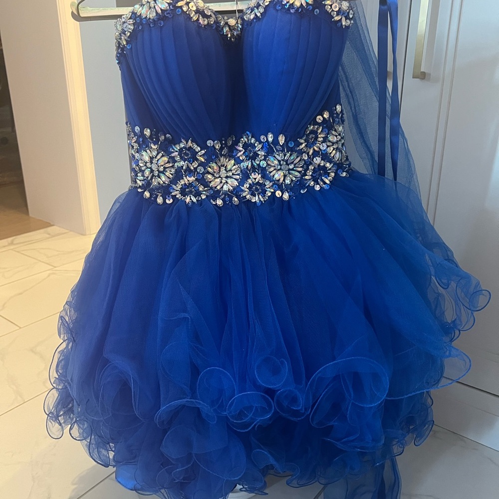 Elegant Blue Kids Dress
